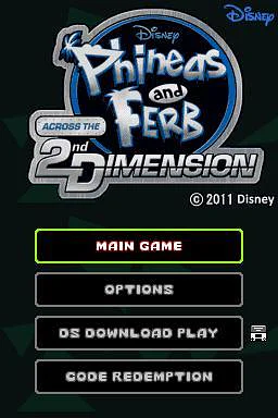 Phineas and Ferb: Across the 2nd Dimension
