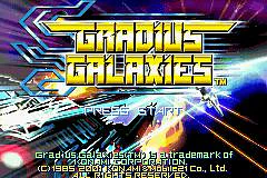 Gradius Galaxies