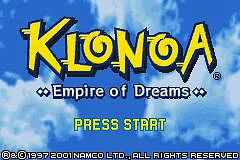 Klonoa: Empire of Dreams
