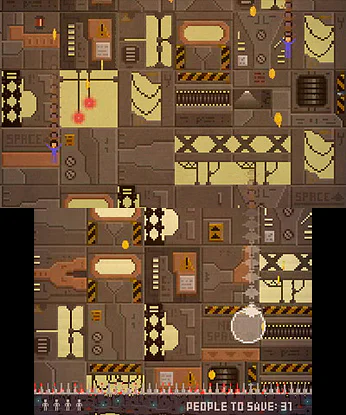Space Lift Danger Panic!