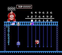 Donkey Kong Jr. Math