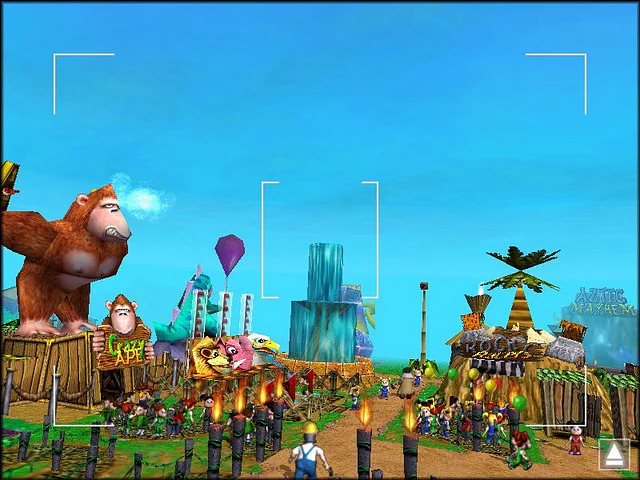 Theme Park Roller Coaster