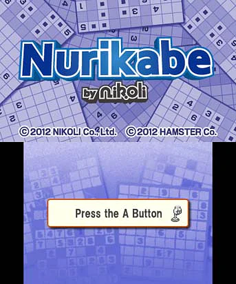 Nurikabe by Nikoli