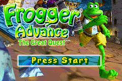 Frogger Advance: The Great Quest