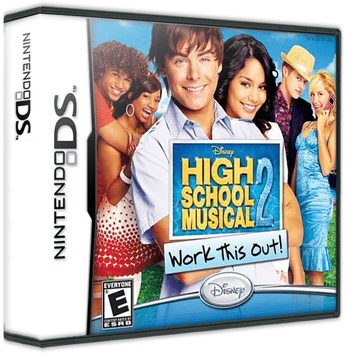 Disney High School Musical 2: Work This Out! box art