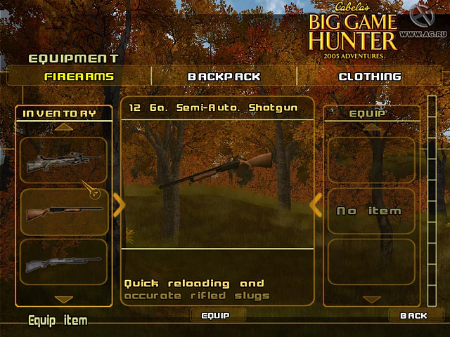 Cabela's Big Game Hunter 2005 Adventures