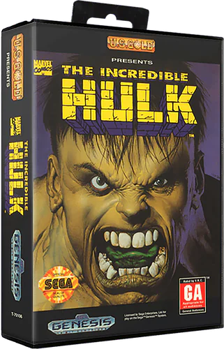 The Incredible Hulk box art