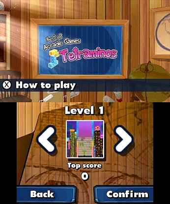 Best of Arcade Games: Tetraminos