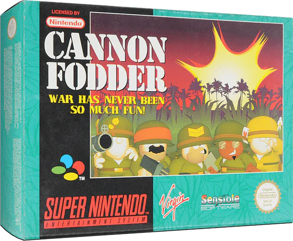 Cannon Fodder box art