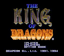 The King of Dragons