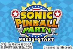 Sonic Pinball Party