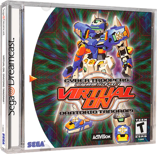 Cyber Troopers Virtual-On Oratorio Tangram box art