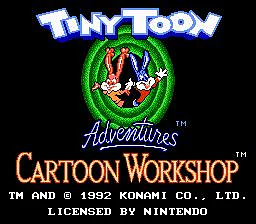 Tiny Toon Adventures Cartoon Workshop