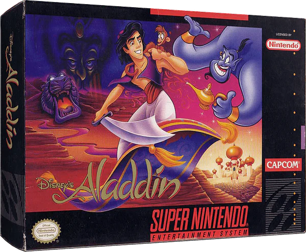 Disney's Aladdin box art