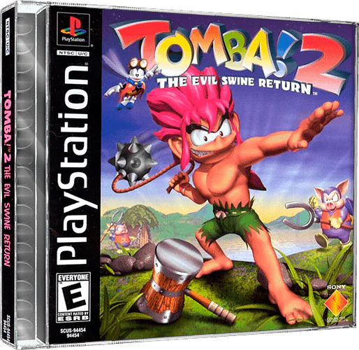 Tomba! 2: The Evil Swine Return box art