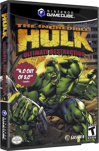 The Incredible Hulk: Ultimate Destruction box art