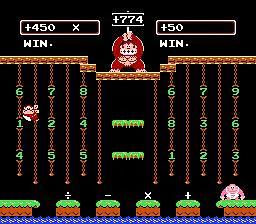 Donkey Kong Jr. Math