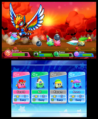 Kirby Fighters Deluxe