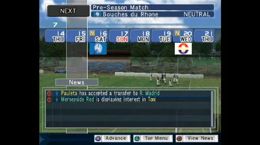 Pro Evolution Soccer Management