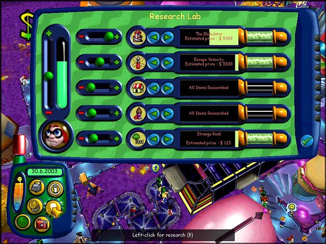 Theme Park Roller Coaster