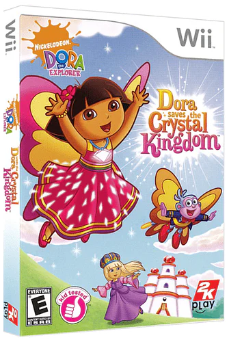 Dora the Explorer: Dora Saves the Crystal Kingdom box art