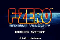 F-Zero: Maximum Velocity