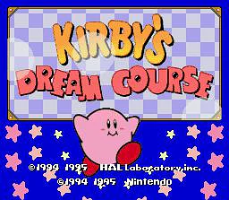 Kirby's Dream Course